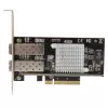 StarTech.com scheda di rete in fibra 2 porte 10G con SFP+ aperto - PCIe, chipset Intel