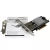 StarTech.com scheda di rete in fibra 2 porte 10G con SFP+ aperto - PCIe, chipset Intel