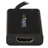 StarTech.com adattatore USB C a HDMI 2.0 con Power Delivery - convertitore video USB Type-C a HDMI 4K 60Hz - porta di ricarica passante PD 60W - compatibile Thunderbolt 3 - nero