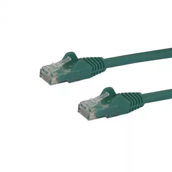StarTech.com cavo Ethernet CAT6 2m – verde cavo Ethernet Gigabit CAT 6 – 250 MHz 100 W PoE RJ45 UTP cavo di rete/patch con protezione del fermo e scarico di trazione testato singolarmente