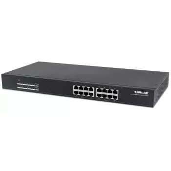 Switch unmanaged Intellinet 16 porte Gigabit Ethernet PoE+