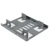 StarTech.com supporto HDD doppio da 2,5 pollici a 3,5 pollici per dischi SATA – supporto per 2 unità da 2,5 pollici a 3,5 pollici per vano interno