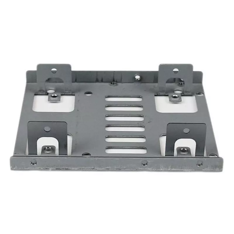 StarTech.com supporto HDD doppio da 2,5 pollici a 3,5 pollici per dischi SATA – supporto per 2 unità da 2,5 pollici a 3,5 pollici per vano interno