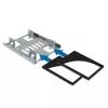 StarTech.com supporto HDD doppio da 2,5 pollici a 3,5 pollici per dischi SATA – supporto per 2 unità da 2,5 pollici a 3,5 pollici per vano interno