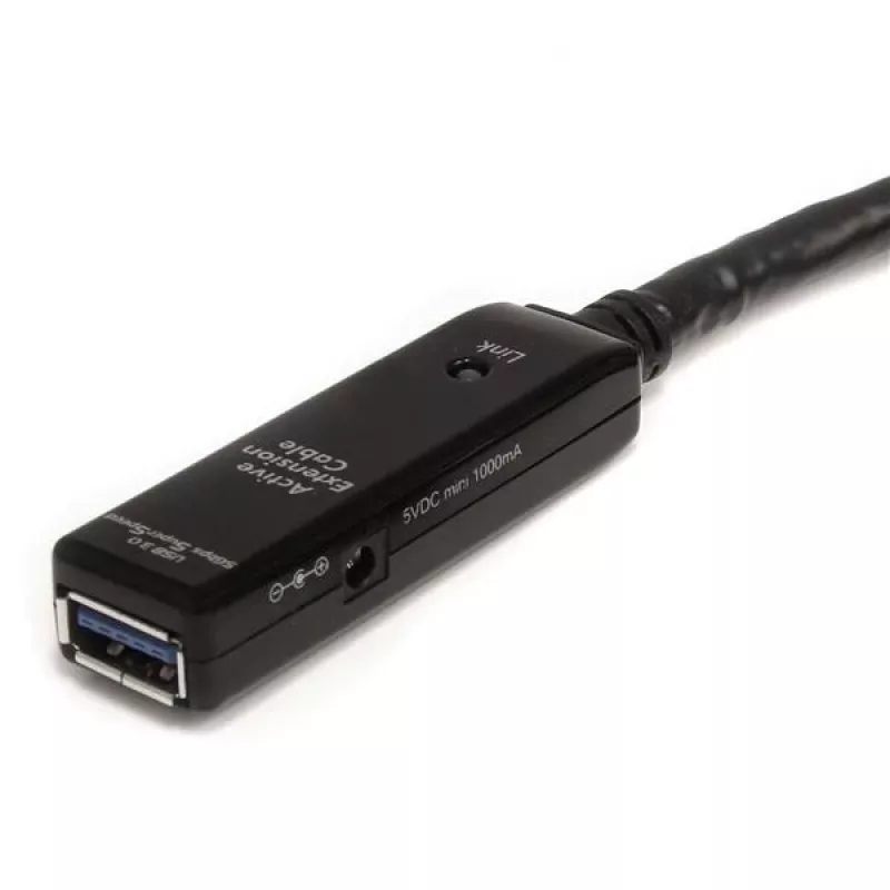 StarTech.com USB3AAEXT5M cavo di prolunga USB 3.0 attivo da 5 m, USB-A maschio-femmina, 5 Gbps, nero