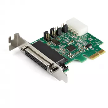 StarTech.com scheda adattatore seriale RS232 PCI Express a 4 porte – scheda host seriale PCIe RS232 – PCIe a seriale DB9 – UART 16950 – scheda di espansione low-profile – Windows/Linux – TAA