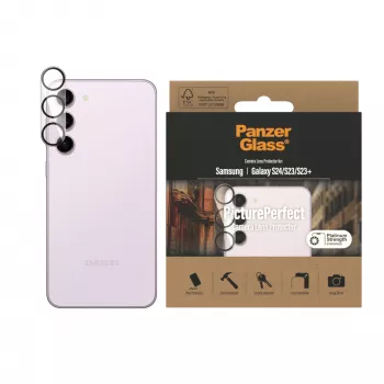 Protezione obiettivo fotocamera PanzerGlass Samsung Galaxy S23 S23 Plus antigraffio antiurto
