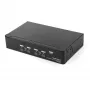 StarTech.com switch KVM DisplayPort a 4 porte – 4K 60 Hz – schermo singolo – switch KVM DP 1.2 UHD dual-port USB con hub USB 2.0 integrato e audio – Dell, HP, Apple, Lenovo – conforme TAA