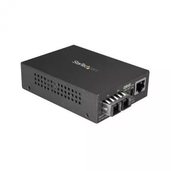StarTech.com convertitore di media in fibra SC multimodale (MM) per reti 10/100/1000 – portata 550 m – Gigabit Ethernet – 850 nm – full duplex