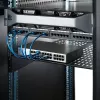 StarTech.com CABSHELF22V ripiano fisso ventilato 2U per rack server, 19″, profondità 22″ (55,9 cm), fino a 22 kg, acciaio, nero