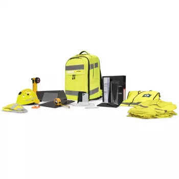 Zaino DICOTA Hi-Vis giallo certificazione EN ISO 20471:2013