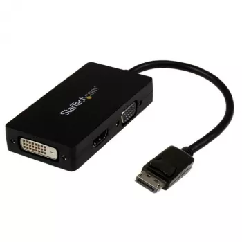 StarTech.com adattatore A/V da viaggio: convertitore 3-in-1 DisplayPort a VGA, DVI o HDMI