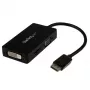 StarTech.com adattatore A/V da viaggio: convertitore 3-in-1 DisplayPort a VGA, DVI o HDMI
