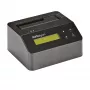 StarTech.com cancellatore di dischi a singolo vano, sanificatore HDD/SSD standalone, USB 3.0 a SATA II (3 Gbit/s), 9 modalità di cancellazione, display LCD, dock sanificatore per cancellazione sicura dei dischi, porta stampante DB-9, conforme TAA