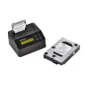 StarTech.com cancellatore di dischi a singolo vano, sanificatore HDD/SSD standalone, USB 3.0 a SATA II (3 Gbit/s), 9 modalità di cancellazione, display LCD, dock sanificatore per cancellazione sicura dei dischi, porta stampante DB-9, conforme TAA
