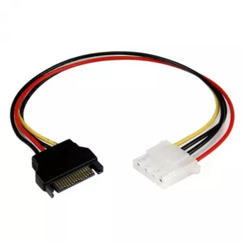 StarTech.com adattatore cavo di alimentazione SATA a LP4 30,5 cm - B/M, SATA 15 pin, Molex (4 pin), 0,3048 m, connettore maschio, connettore femmina, dritto
