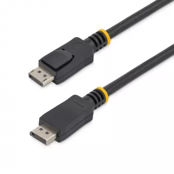 StarTech.com cavo DisplayPort 1.2 da 2 m – cavo DisplayPort 4K x 2K Ultra HD certificato VESA – cavo DP-DP per monitor – cavo video/display DP – connettori DP con blocco