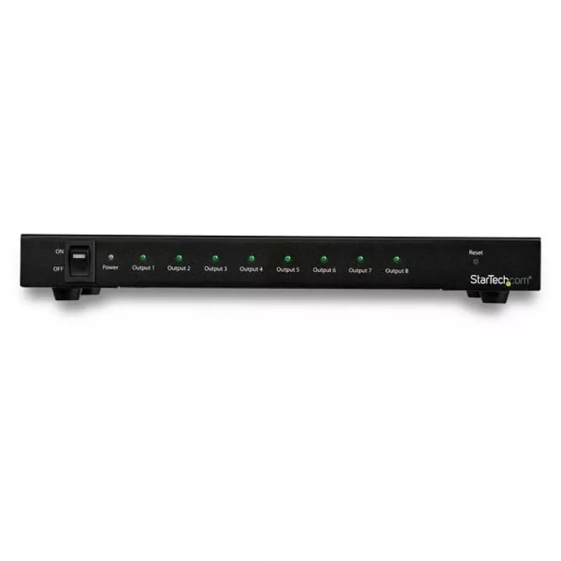 StarTech.com splitter HDMI 8 porte 4K 60Hz, HDMI, 8x HDMI, 3840 x 2160 pixel, nero, 4K Ultra HD, 60 Hz