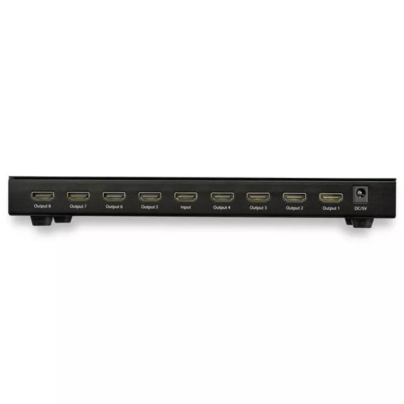 StarTech.com splitter HDMI 8 porte 4K 60Hz, HDMI, 8x HDMI, 3840 x 2160 pixel, nero, 4K Ultra HD, 60 Hz