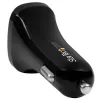StarTech.com caricabatterie USB da auto a doppia porta – 24 W/4,8 A – nero, auto, accendisigari, 5 V, nero