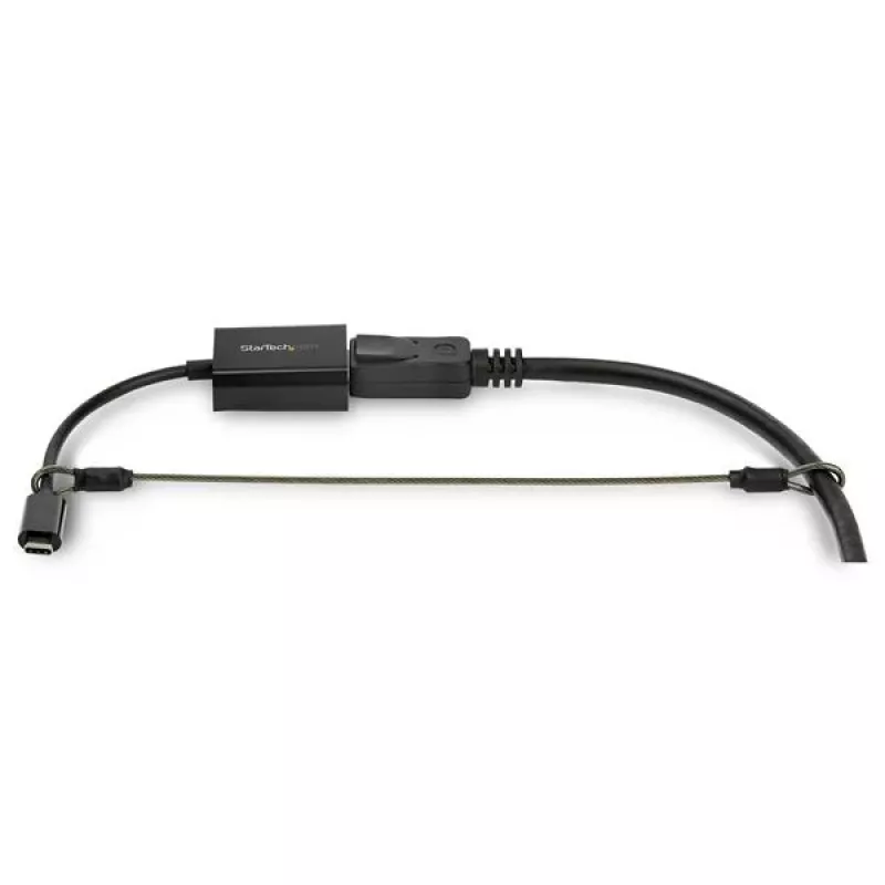 StarTech.com confezione da 20 supporti di sicurezza per cavi per adattatori e dongle - supporto universale per adattatori cavo - cavo di fissaggio - set supporto cavo antifurto a lunghezza regolabile - acciaio