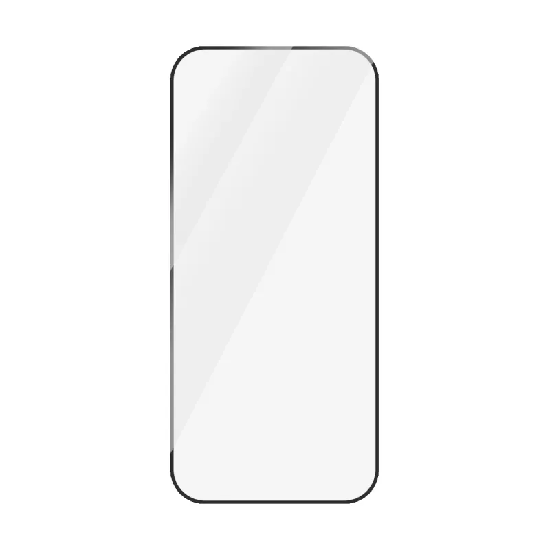 PanzerGlass SAFE. by ® protezione display con cornice nera iPhone 16 Pro | Ultra-Wide Fit