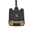 StarTech.com cavo adattatore seriale USB a null modem da 2 m, memoria COM, FTDI, USB-A a DB9 RS232, viti/dadi DB9 sostituibili, Windows/macOS/Linux