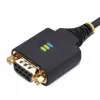 StarTech.com cavo adattatore seriale USB a null modem da 2 m, memoria COM, FTDI, USB-A a DB9 RS232, viti/dadi DB9 sostituibili, Windows/macOS/Linux