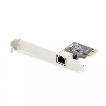 StarTech.com scheda di rete Gigabit PCIe a 1 porta, scheda LAN 10/100/1000 Mbit/s PCI Express, NIC, Realtek RTL8111H, compatibile con Windows e Linux, conforme TAA