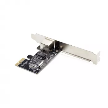 StarTech.com scheda di rete Gigabit PCIe a 1 porta, scheda LAN 10/100/1000 Mbit/s PCI Express, NIC, Realtek RTL8111H, compatibile con Windows e Linux, conforme TAA