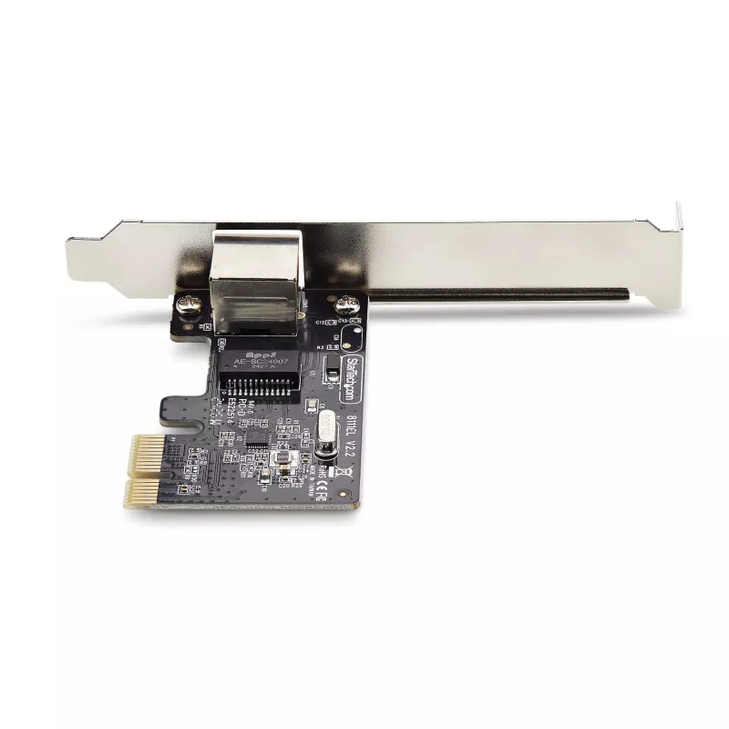 StarTech.com scheda di rete Gigabit PCIe a 1 porta, scheda LAN 10/100/1000 Mbit/s PCI Express, NIC, Realtek RTL8111H, compatibile con Windows e Linux, conforme TAA