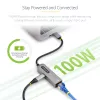 StarTech.com adattatore USB-C a Ethernet 2.5GbE, 100W PD Passthrough, NIC NBASE-T, rete multi-speed USB 3.0 Type-C 2.5/1G, compatibile Thunderbolt, Windows & Mac