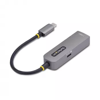 StarTech.com adattatore USB-C a Ethernet, NIC, 100W PD pass-through, adattatore di rete multi-speed USB 3.0 Type-C 1 Gbit/s, compatibile Thunderbolt, Windows & Mac