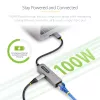 StarTech.com adattatore USB-C a Ethernet, NIC, 100W PD pass-through, adattatore di rete multi-speed USB 3.0 Type-C 1 Gbit/s, compatibile Thunderbolt, Windows & Mac