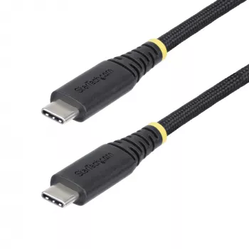 StarTech.com cavo di ricarica USB-C 10ft (3m), robusto e ultra-flessibile, 240W (5A) PD EPR, cavo di ricarica per laptop USB 2.0, certificato USB-IF, cavo di ricarica USB-C resistente