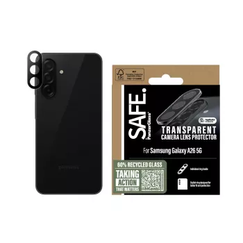 Protezione obiettivo fotocamera PanzerGlass Samsung Galaxy A26 5G trasparente antigraffio antiurto