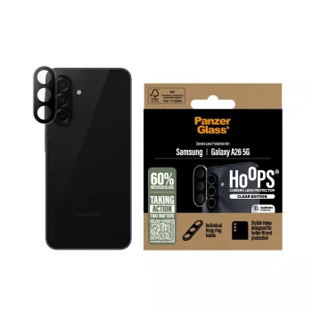 Protezione obiettivo fotocamera PanzerGlass Samsung Galaxy A26 5G antigraffio antiurto