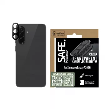 Protezione lenti fotocamera PanzerGlass Samsung Galaxy A36 5G trasparente antigraffio antiurto