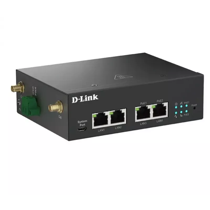 Modem 5G D-Link DWM-314-GP con 5G NR, fallback LTE e porta Ethernet WAN