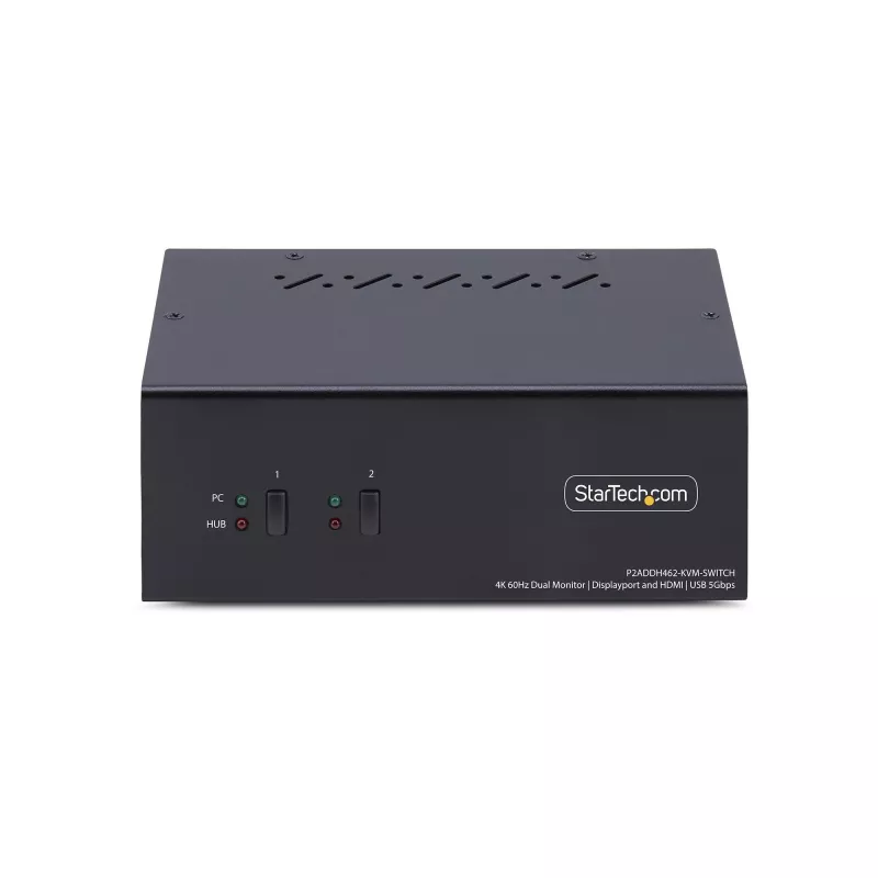 StarTech.com P2ADDH462-KVM-SWITCH switch KVM nero