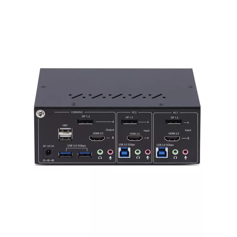 StarTech.com P2ADDH462-KVM-SWITCH switch KVM nero