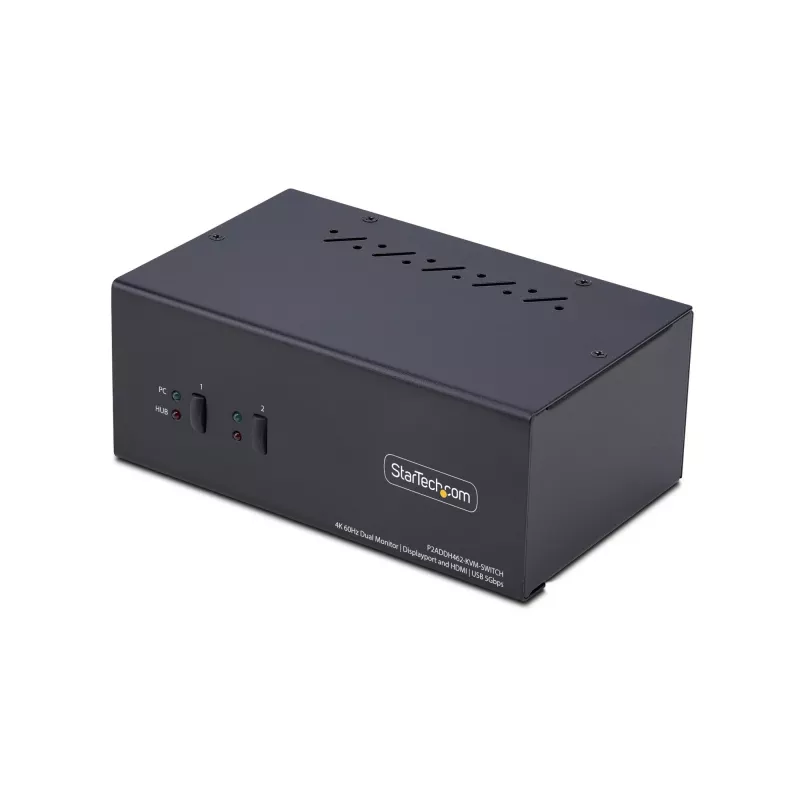 StarTech.com P2ADDH462-KVM-SWITCH switch KVM nero