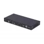 StarTech.com switch KVM DisplayPort dual-monitor 2 porte con matrice video Dual View, 4K 60Hz, 4 porte hub USB, commutazione hotkey, KVM matrice DP 1.2, conforme TAA