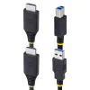 StarTech.com cavo KVM HDMI e USB 5Gbit/s 10ft (3m), 4K 60Hz, cavo combinato HDMI 2.0 e USB per switch KVM