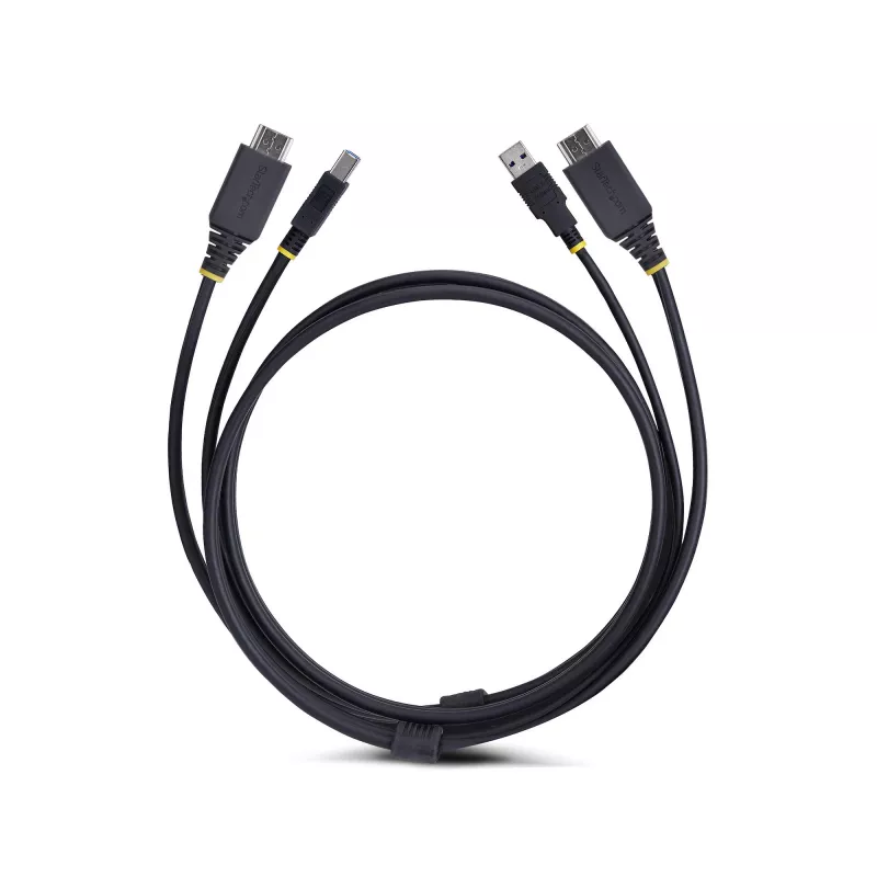 StarTech.com cavo KVM HDMI e USB 5Gbit/s 10ft (3m), 4K 60Hz, cavo combinato HDMI 2.0 e USB per switch KVM