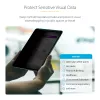 StarTech.com pellicola privacy 4 vie per iPad Pro 12,9 pollici, 3ª gen. e successivi, per orientamento verticale/orizzontale, touch, angolo di visuale +/- 30°, blocca fino al 51 % della luce blu, opaca