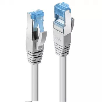 Lindy cavo Cat.6A S/FTP LSZH 0,5m, grigio