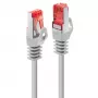 Lindy 47344 Cavo di rete Cat6 S/FTP 2 m, grigio