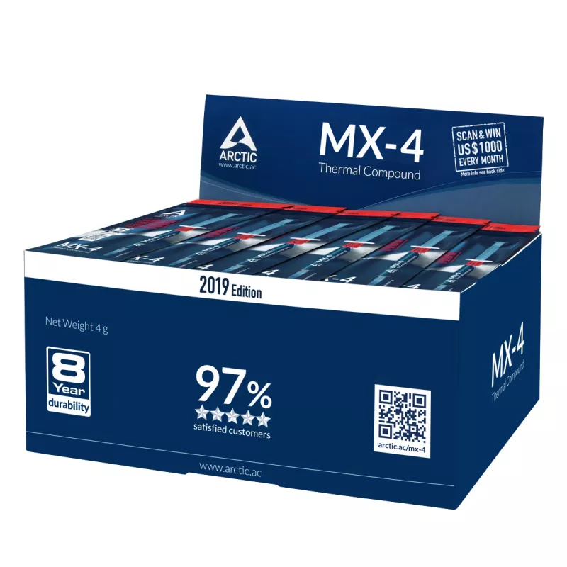 ARCTIC MX-4 (4 g) Edition 2019 – pasta termica ad alte prestazioni