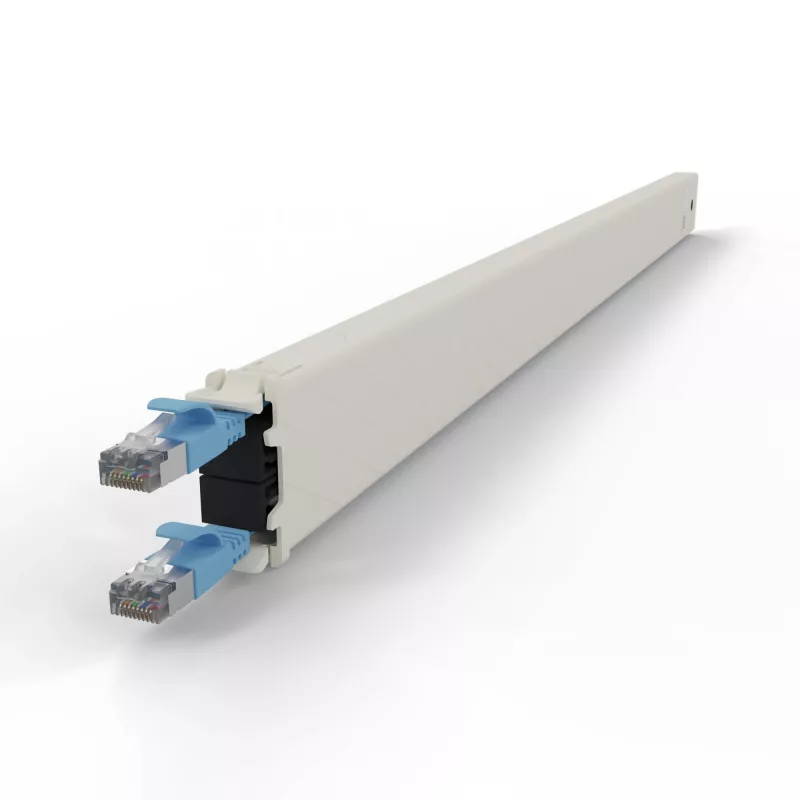 Cavo di rete PATCHBOX CONE30STPBL RJ-45 Cat6a 1,8 m blu